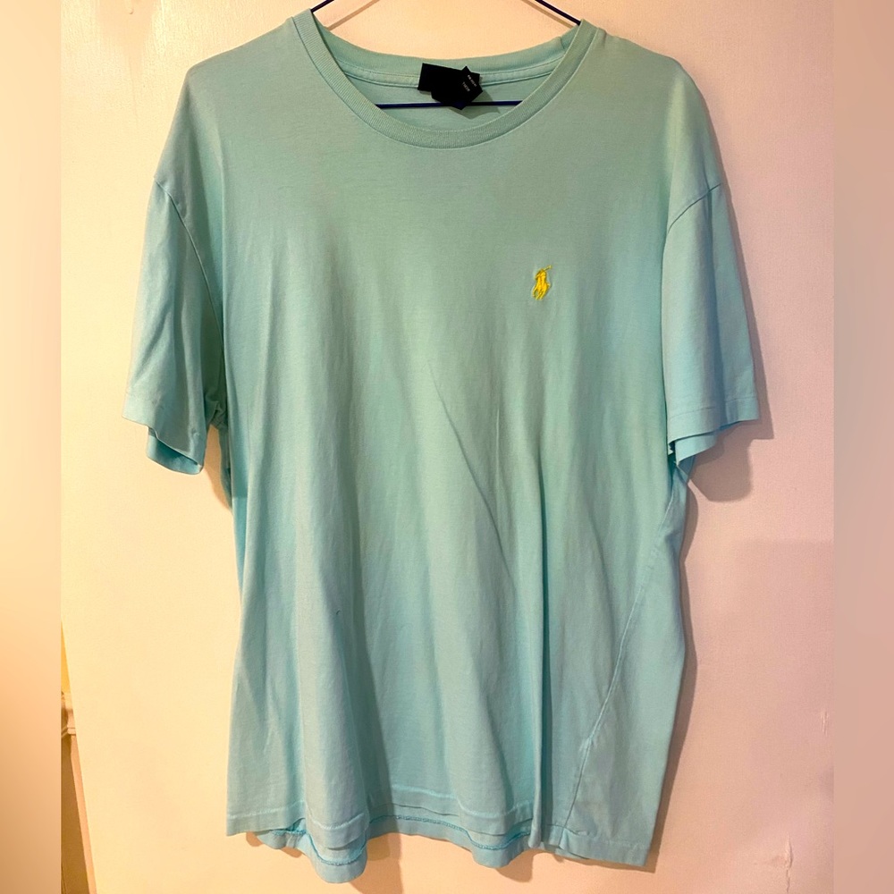NWOT Ralph Lauren Polo Light Blue T Shirt